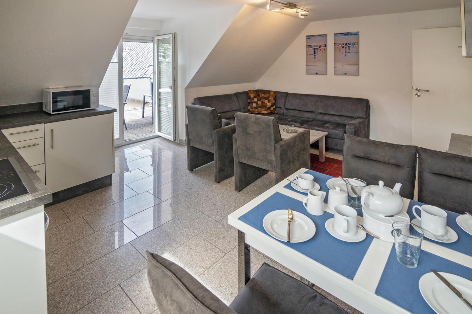 Ferienwohnung Utkiek Бензерзиль Экстерьер фото
